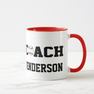 Caneca Treinador de basebol - personalizado
