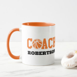 Caneca Treinador de Basquete
