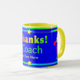 Caneca Treinador de Basquete Obrigado Mug