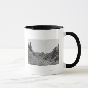 Caneca Treinador puxado a cavalo na fotografia fantasma
