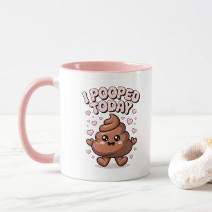 Caneca treinei no penico hoje