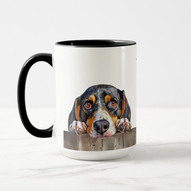 Caneca Treing Walker Coonhound Dog Mug (Esquerda)