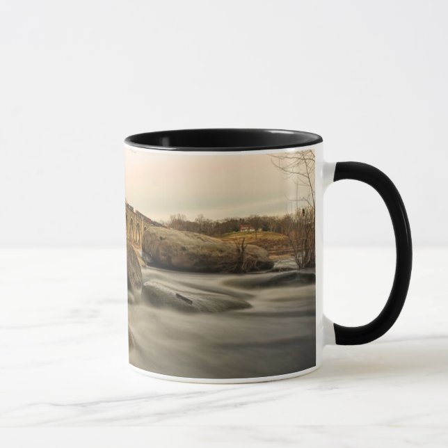 Caneca Trem sobre James River (Direita)