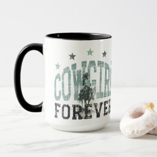 Caneca Trendência Ocidental de Cowgirl Forever