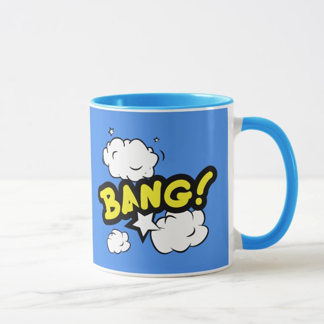Caneca Trendy Bang Comic book design (Direita)