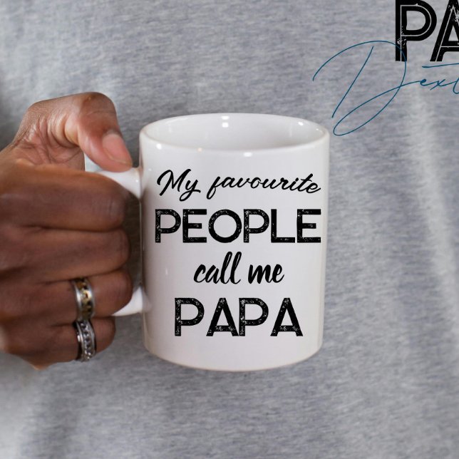 Caneca Trendy Gift For Padre Day Lovely presente Papa (Criador carregado)