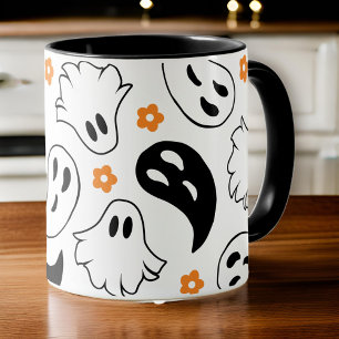 Caneca Trendy Halloween Cute Ghost Squad Classic