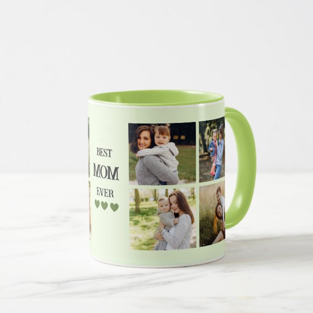 Caneca Trendy Mother Best Mom Ever Keepsake (Frente Esquerda)