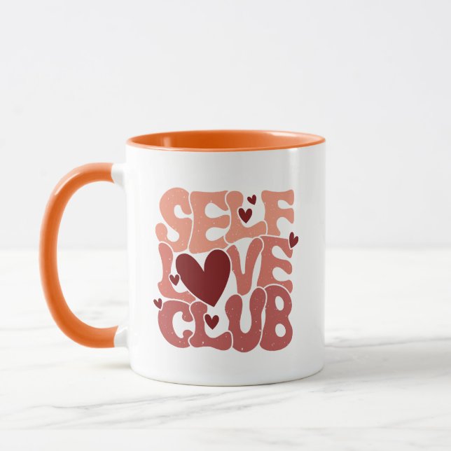 Caneca Trendy Positive Affirmation Aesthetic Quote (Esquerda)