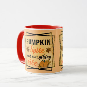 Caneca Trendy Pumpkin Spice Elegante