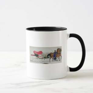 Caneca Trenó puxado a cavalo