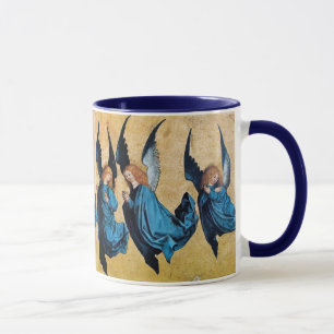 CANECA TRÊS ÂNGULOS EM AZUL