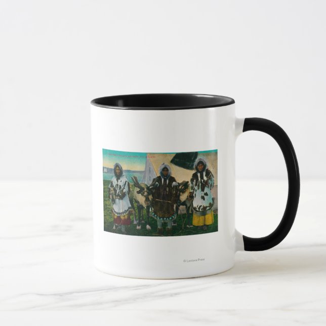 Caneca Três Belezas Eskimo e ReindeerState Leve (Direita)