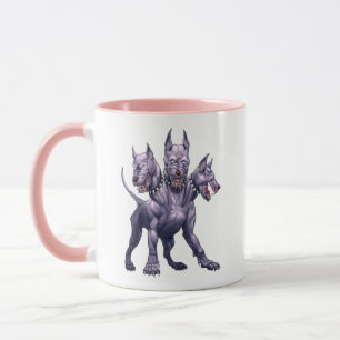 Caneca Três Cachorros de Cabeça Cerberus