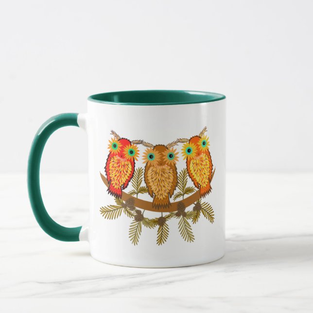 Caneca Três corujas (Esquerda)