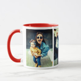 Caneca Três fotos pessoais