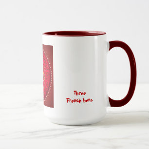 Caneca Três galinhas francesas