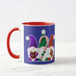 Caneca Três Gnomos de Natal