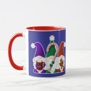 Caneca Três Gnomos de Natal