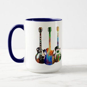 Caneca Três Guitarras