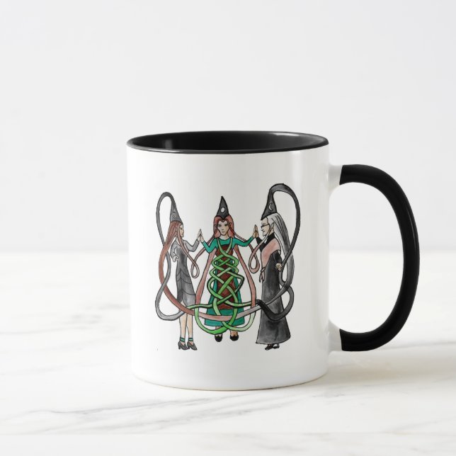 Caneca Três irmãs - bruxas celtas (Direita)