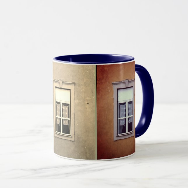 CANECA TRÊS JANELAS/MOEDAS LACE/MULTICOR (Frente Esquerda)