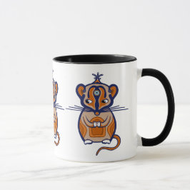 Caneca Três Ratos Marrons