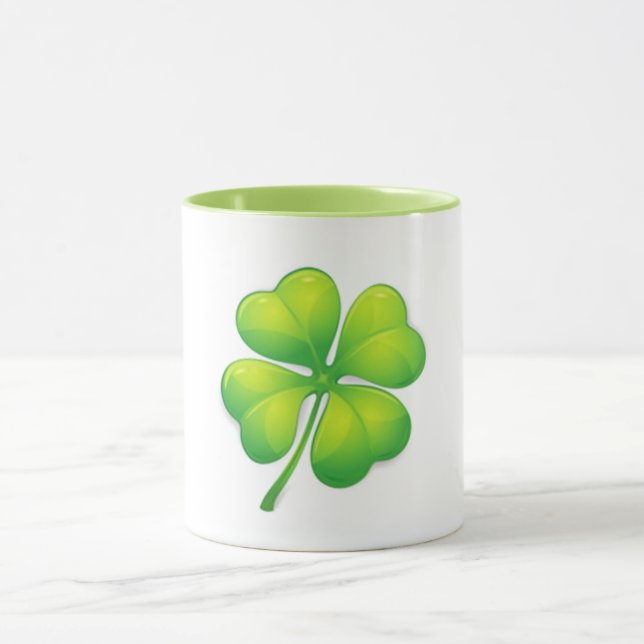 Caneca Trevo de quatro folhas (Centro)