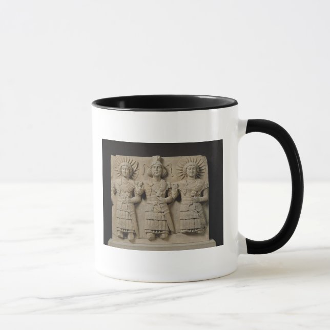 Caneca Tríade de deuses de Palmyrene, da região do (Direita)