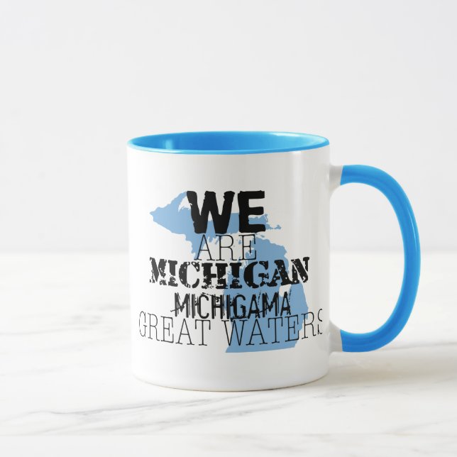 Caneca Tribal Michigan Michigama Excelente Watts Up North (Direita)