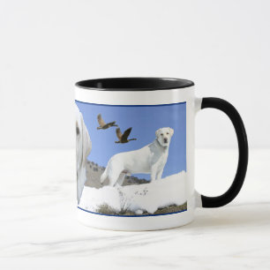 Caneca Tributo amarelo de Labrador