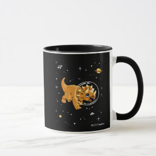 Caneca Triceratops Dinos de Tan no espaço