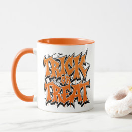 Caneca Trick Or Treat Grafite