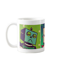 Caneca Tricolor dos robôs