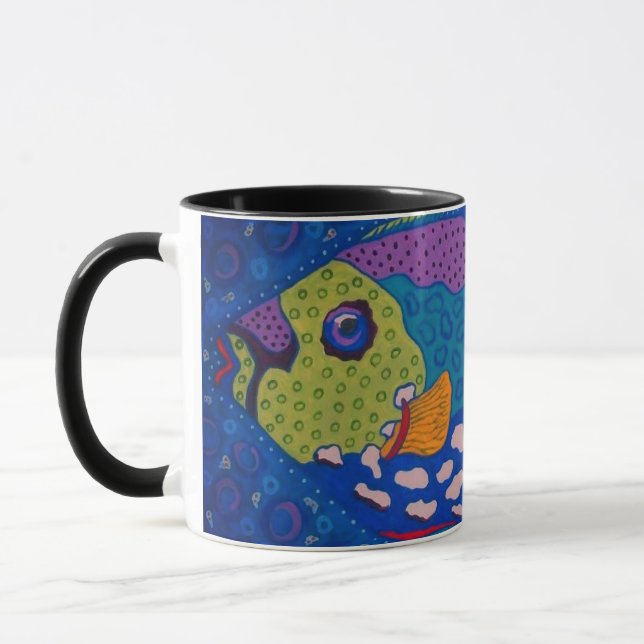 Caneca Trigger Fish Mug (Esquerda)