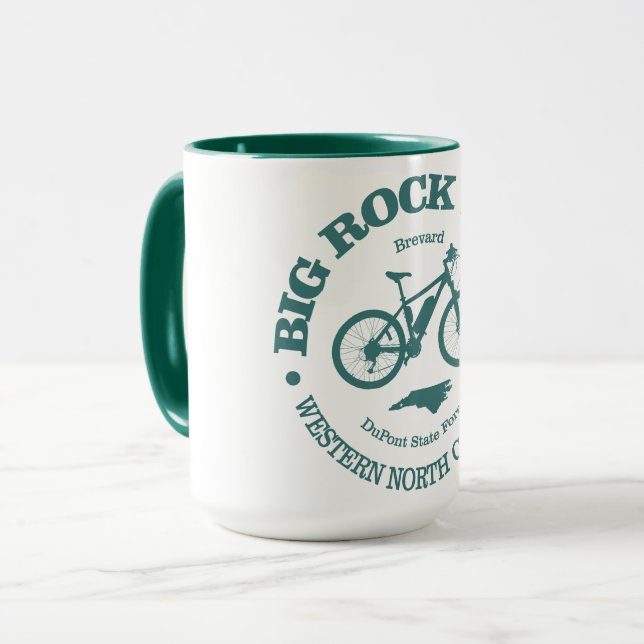 Caneca Trilha Big Rock (MTB) (Frente Esquerda)