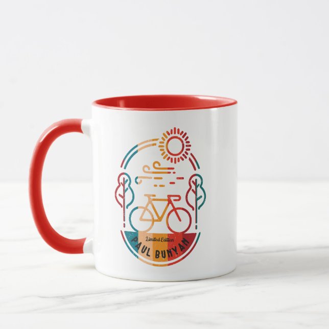 Caneca Trilha de bicicleta Paul Bunyan (Esquerda)