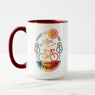 Caneca Trilha de Bike Hiawatha Retro