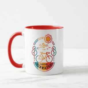 Caneca Trilha de Bike Hiawatha Retro