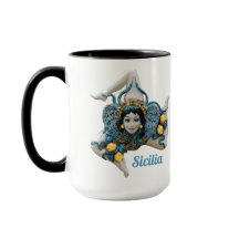 Trinacria of Sicily Three Legged symbol Sicilia