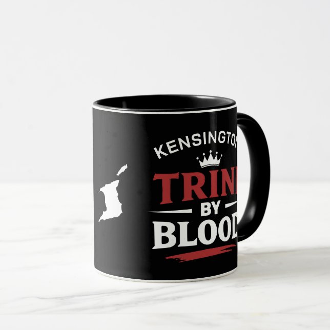 Caneca TRINI pelo SANGUE NEGRO (Frente Esquerda)