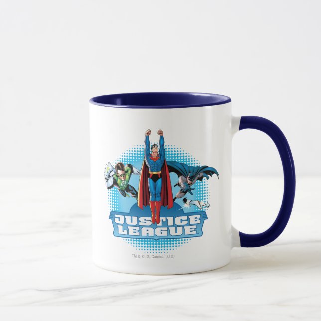 Caneca Trio de Energia da Liga da Justiça (Direita)
