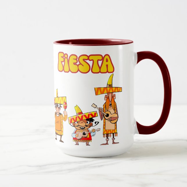Caneca Trío de Festa de Feriado Fiesta (Direita)