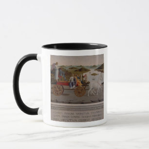 Caneca Triumph de Federigo a Dinamarca Montefeltro, duque