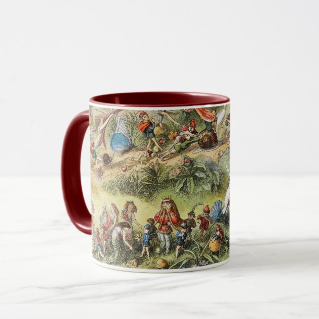 Caneca Triumphal March of The Elf King, Fairies,Goblins (Frente Esquerda)