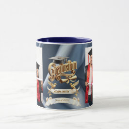 Caneca "Triunfo Real: Edição Elite Ouro & Naval 2026"