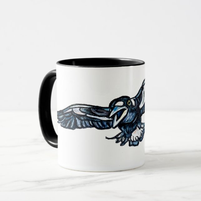 Caneca Trocando Magpie Mug (Frente Esquerda)