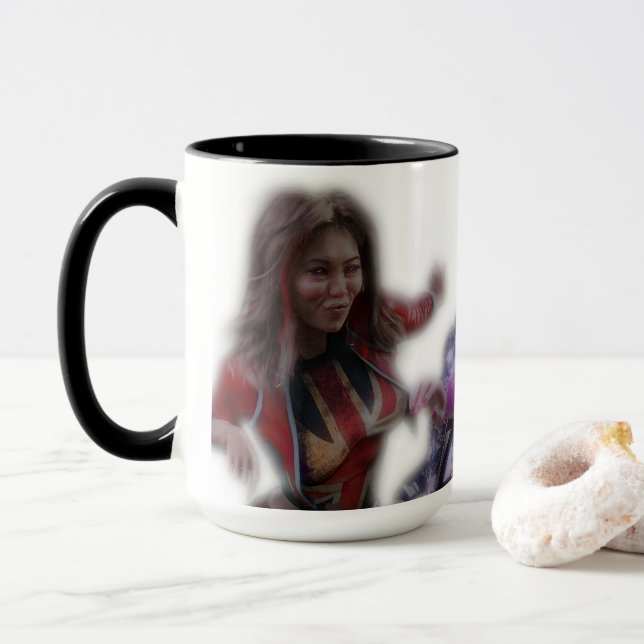 Caneca Trois Drôles de Dames (Com Donut)