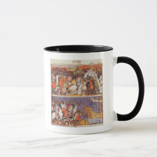 Caneca Trojan que invadem o acampamento grego