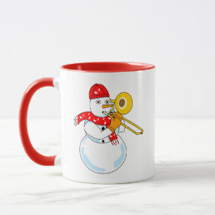 Caneca Trombone Snowman